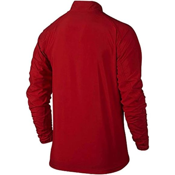 NEW Men XL NIKE Team PR Woven Running Jacket Full Zip Long Sleeve 728257-657 Red - Picture 2 of 2